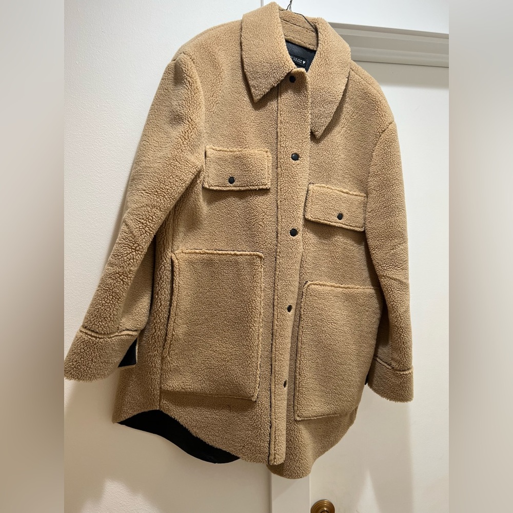 Zara teddy coat